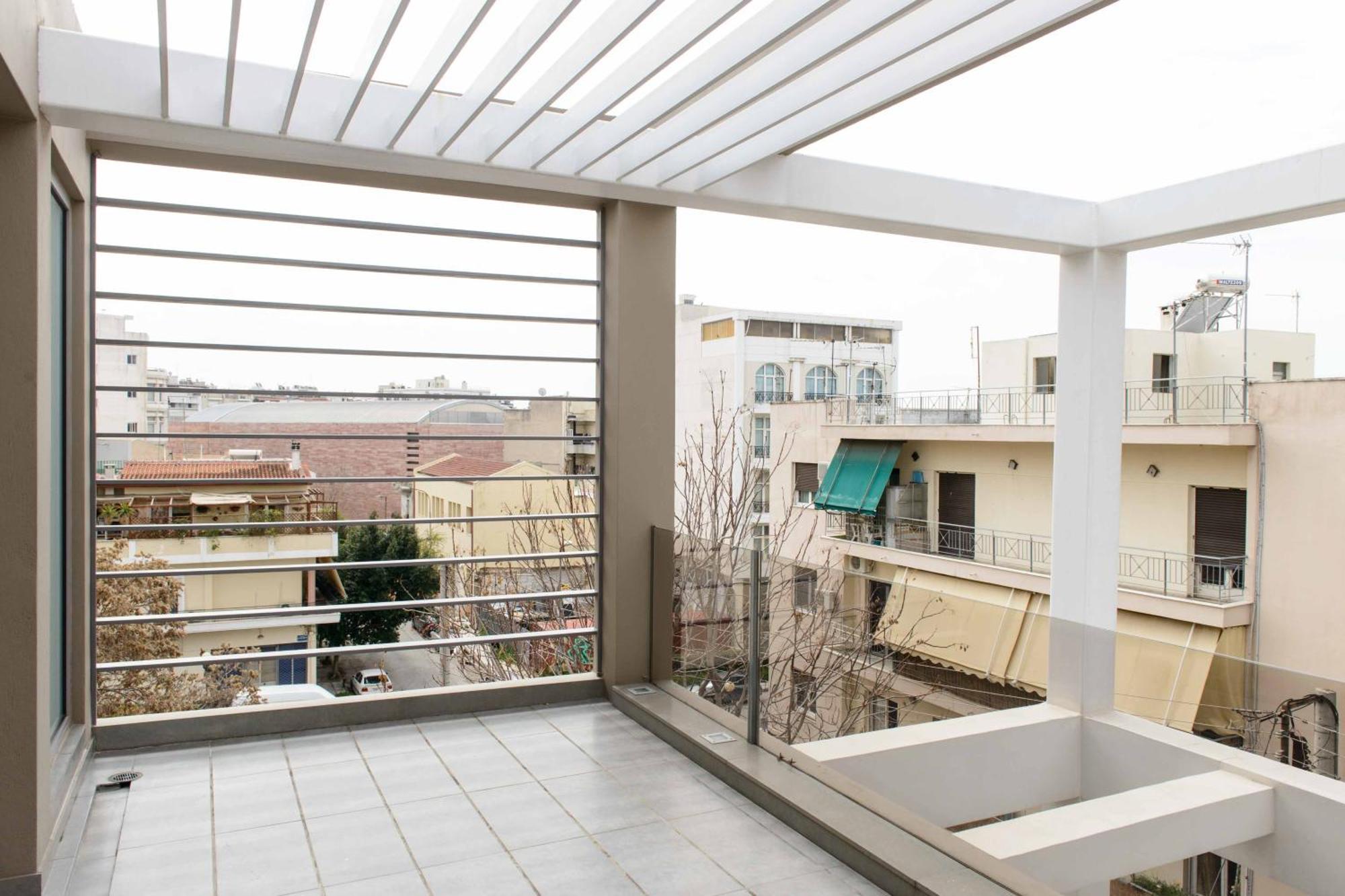 Bright Loft With Terrance - Next To Metro Kerameikos Apartment เอเธนส์ ภายนอก รูปภาพ